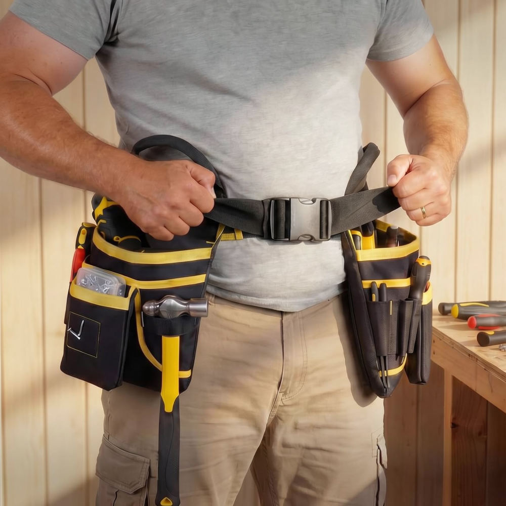 多機能ツールウエストポーチ、丈夫なオックスフォード生地製、電 - Heavy Equipment Electrician のレビューと価格