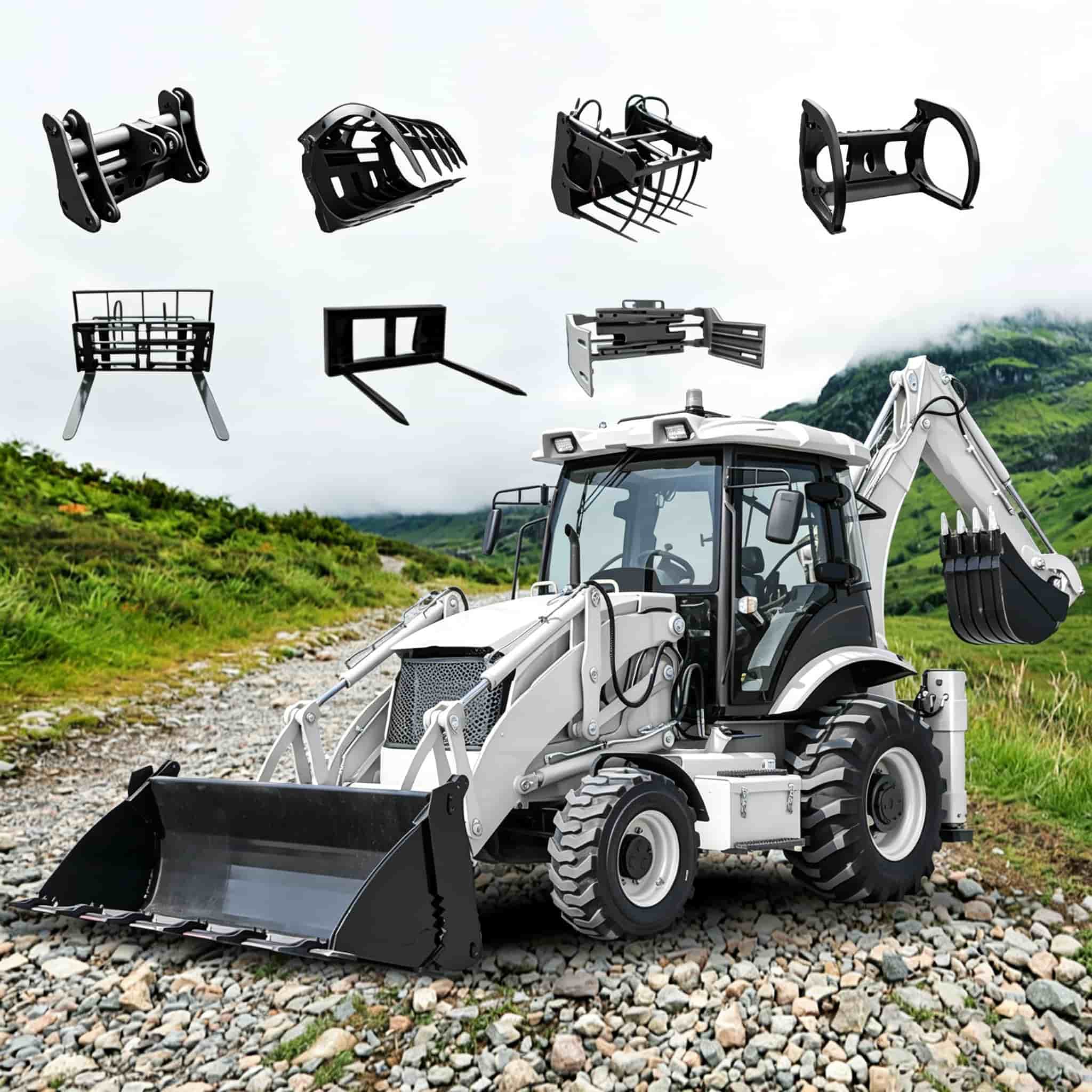 40-30C CE認証取得済みバックホーローダー、ユーロ5排 - Heavy Equipment Grinder のレビューと価格